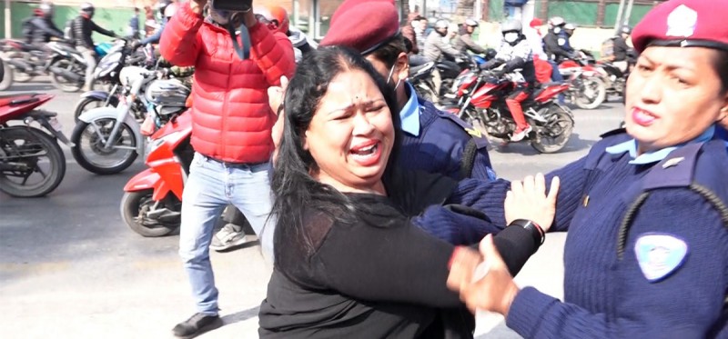 पूर्वन्यायाधीश गिरीकी श्रीमती आरतीले मुद्दाको बहस चल्दाचल्दै गरिन् विष सेवन